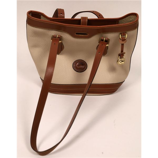 Dooney & Bourke Pebbled Leather Bucket Bag  [132989]