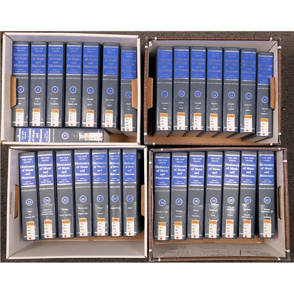 New Grove Dictionary of Music and Musicals: 29 volumes  [131991]