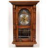 Image 1 : Chiming Wall Clock in Oak Case by Trend  [136095]
