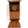 Image 2 : Chiming Wall Clock in Oak Case by Trend  [136095]