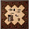 Image 1 : General Americana Style Large Handmade Quilt  [136663]