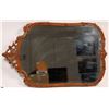 Image 1 : Ornate Wood Framed Hanging Wall Mirror  [136611]