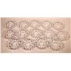 Image 1 : Cut Crystal Bowl Set (14)  [136875]