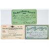 Image 1 : Arkansas Railroad Passes Lot of 3  [138891]