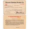 Image 1 : Midland Terminal Railway Co. Annual Pass  [138849]