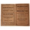 Image 1 : Early Rand-McNally State Shipper’s Guides w/Color Maps (2)  [137622]