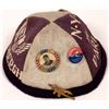 Image 2 : Spectacular Souvenir Cap Commemorating Lindbergh Flight from NY to Paris  [137429]