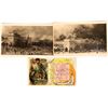 Image 1 : Real Photo Postcards of Deming, New Mexico Fire Plus Bonus  [134191]