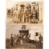Image 1 : Wyoming Native American & Cowboy Real Photo Postcards  [135737]