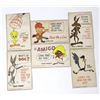 Image 1 : Warner Bros. Vintage Postcard Group  (Lot of 6) - RARE!  [138112]