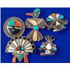 Image 1 : 5 Zuni Pins  [137214]