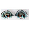 Image 1 : Two Sunface Pins  [137262]