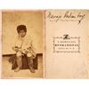 Image 1 : Rare CDV of Navajo Boy  [135299]