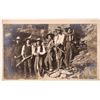 Image 1 : Native American Group w/ Rifles Real Photo Postcard  [135746]