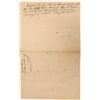 Image 2 : 1791 Document Requesting Payment for Military Service During the Revolutionary War  [135994]