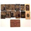 Image 1 : Men's Portraits, Civil War Era Tin Types Album  [135623]