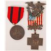 Image 2 : Spanish American War Medal and Uniform Accoutrements (7)   [137444]