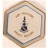 Image 1 : World War II Trinket Dish: 349th Infantry, the "Kraut Killers"  [134189]