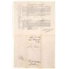 Image 2 : Bill of Lading for a Gun Shipment to Philadelphia by Importer Joseph C. Grubb 1847  [135995]