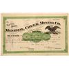 Image 1 : Mineral Creek Mining Co. Stock  [135806]