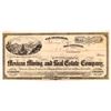 Image 1 : Stock Certificate for the Mexican Mining and Real Estate Co. with J. Geary Autograph  [135027]