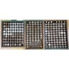 Image 1 : Horseshoe-Shaped Encased Cent Die Collection (225)  [136714]