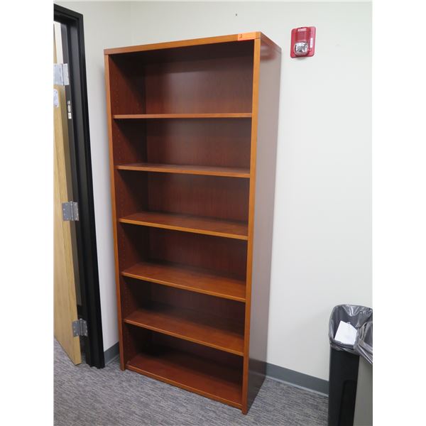 Wooden 6 Tier Shelf 35"x79"H