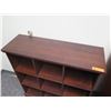 Image 2 : Wooden 9 Compartment Shelf 38"x39"H