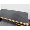 Image 2 : Time Office Italy Black Laminate & Wood Desk w/ Under Cabinet 80"x30"H
