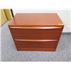 Image 1 : Wooden 2 Drawer Lateral File Cabinet 35"x20"x28"H