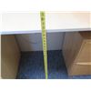 Image 8 : Wooden Desk w/ 6 Shelf Hutch & 2 Cabinets 71'x33"x85"