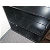 Image 4 : HON Black 5 Shelf Metal Bookcase S72ABC 34"x12"x71"H