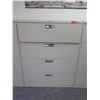 Image 1 : HON Metal 4 Drawer Lateral File Cabinet