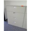 Image 1 : HON Metal 4 Drawer Lateral File Cabinet
