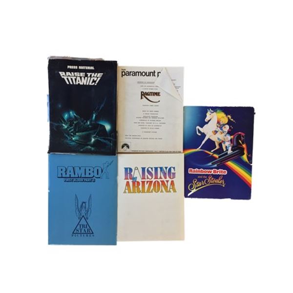 Rambo/Ragtime/Raising Arizona Press Kits Collection
