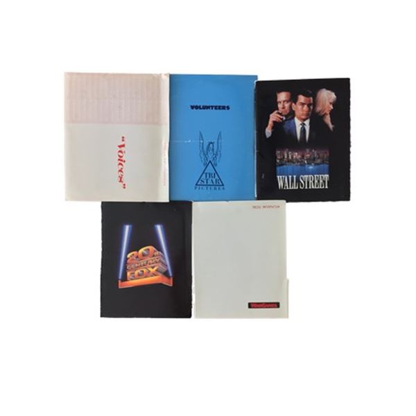 War Games/Wall Street/Volunteers Press Kits and More