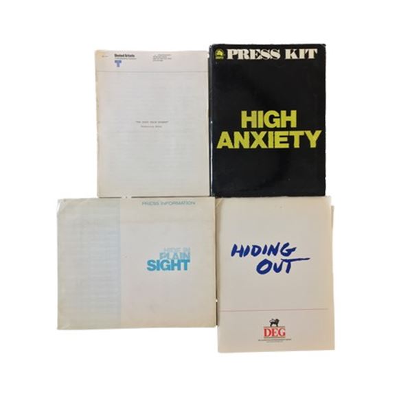 Collection of Press Kits/ Sean Connery/Cloris Leechman