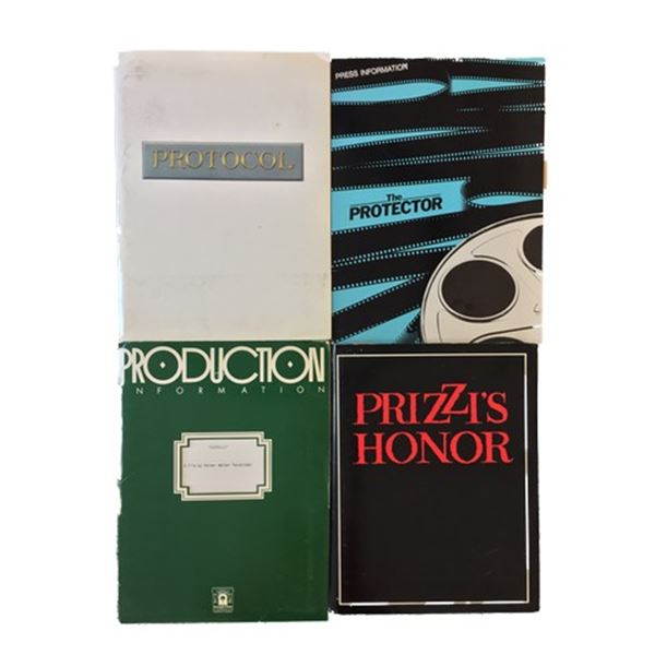 Goldie Hawn/Protocol/Prizzi's Honor/Jackie Chan Press Kits