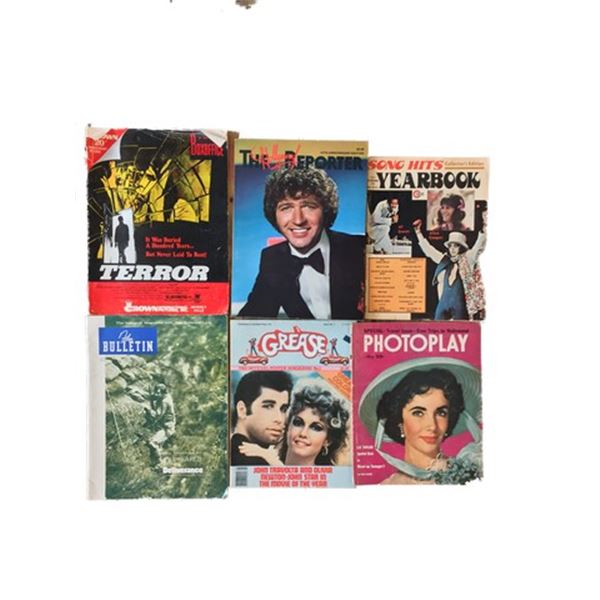 Collection of Hollywood Magazines and ~100 Publicity Stills