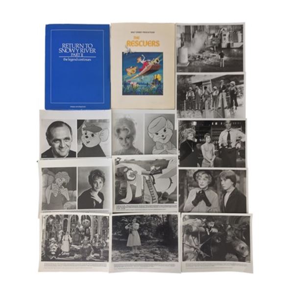 Walt Disney Press Kits and Publicity Stills