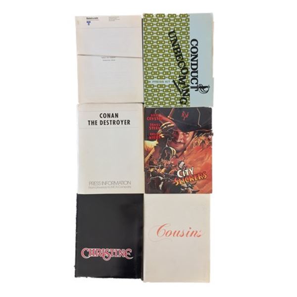 City Slickers/Conan The Destroyer Press Kits & More