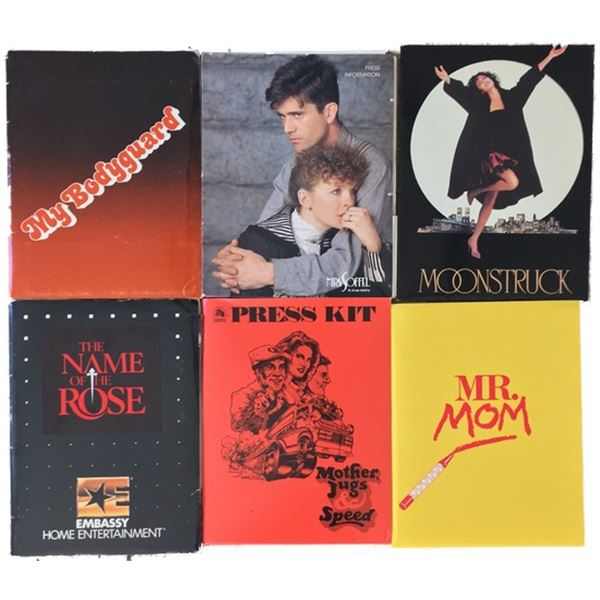 Collection of Press Kits: Mr. Mom & Moonstruck & More