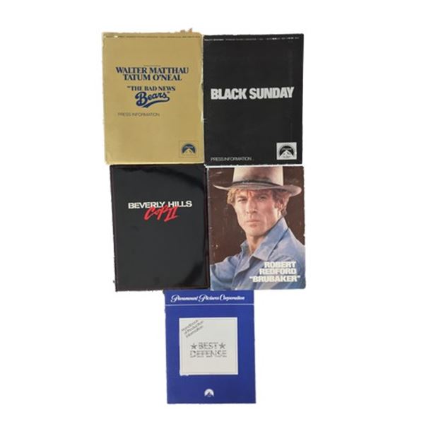 Bad News Bears, Black Sunday, Brubaker Press Kits