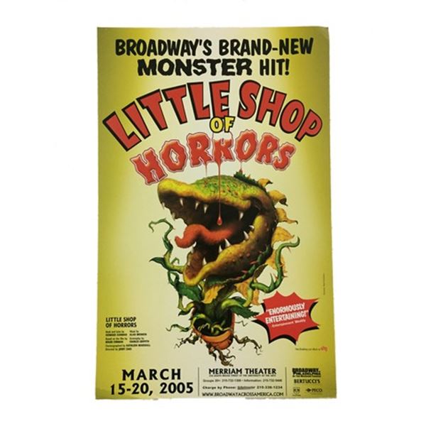 Little Shop of Horrors (2005) Window Card
