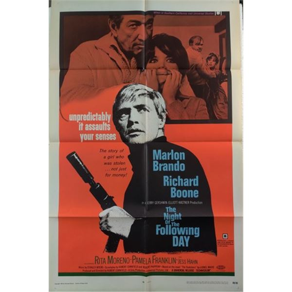 The Night of the Following Day (1969) Poster