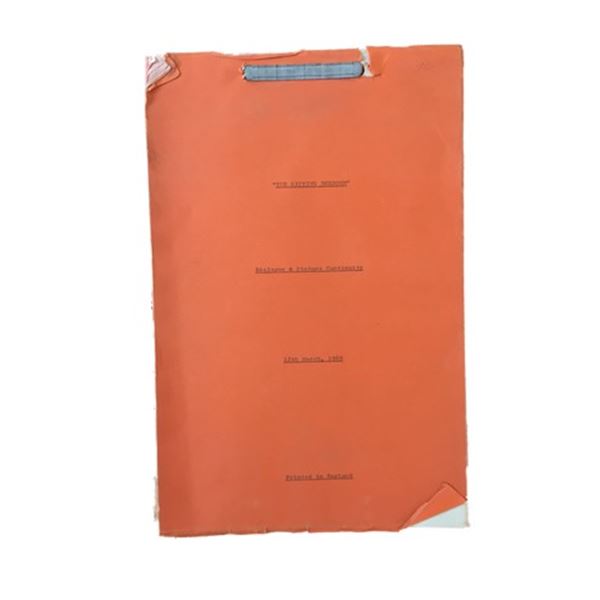 The Sitting Bedroom (1969) Original Script