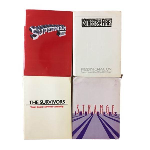 Collection of Press Kits/Publicity Stills Superman III/Streets of Fire