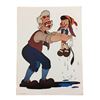 Pinocchio (1940) Vintage Litho Photo