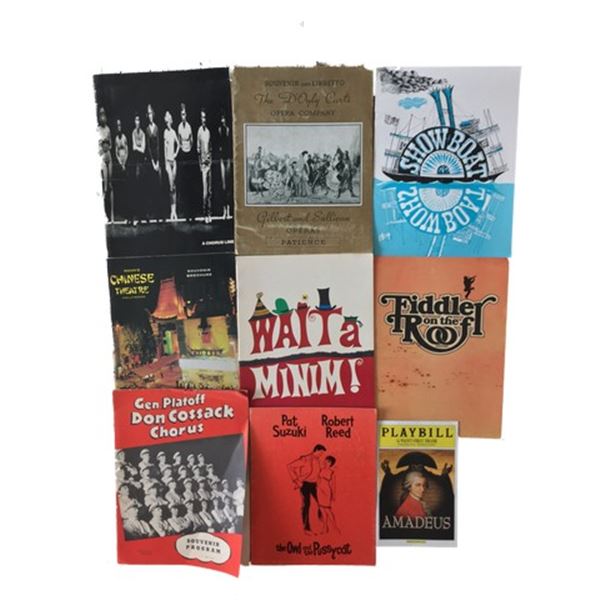 Collection of Playbills and Publicity Stills (1960s-1980s)
