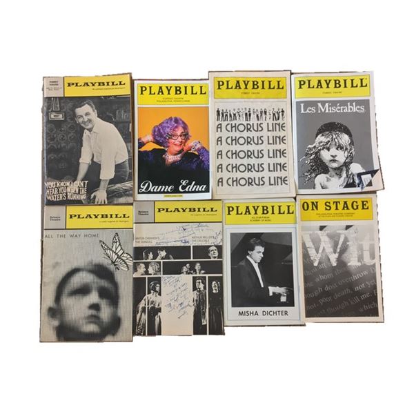 Collection of Playbills